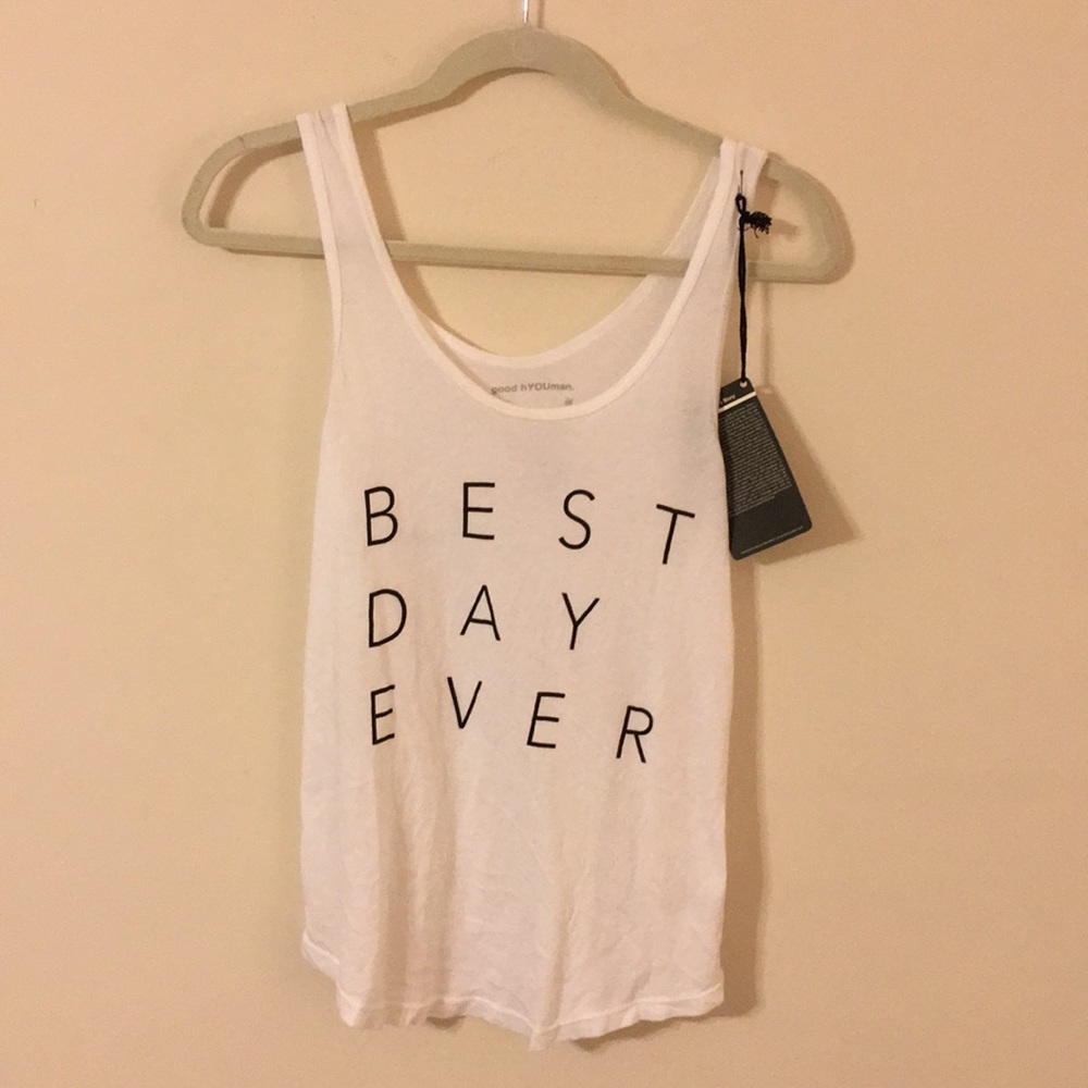 good hYOUman tank top